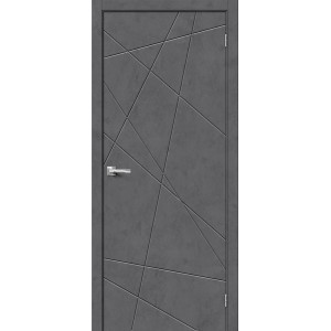 Дверь экошпон BRAVO Граффити-5.Д ДГ Slate Art